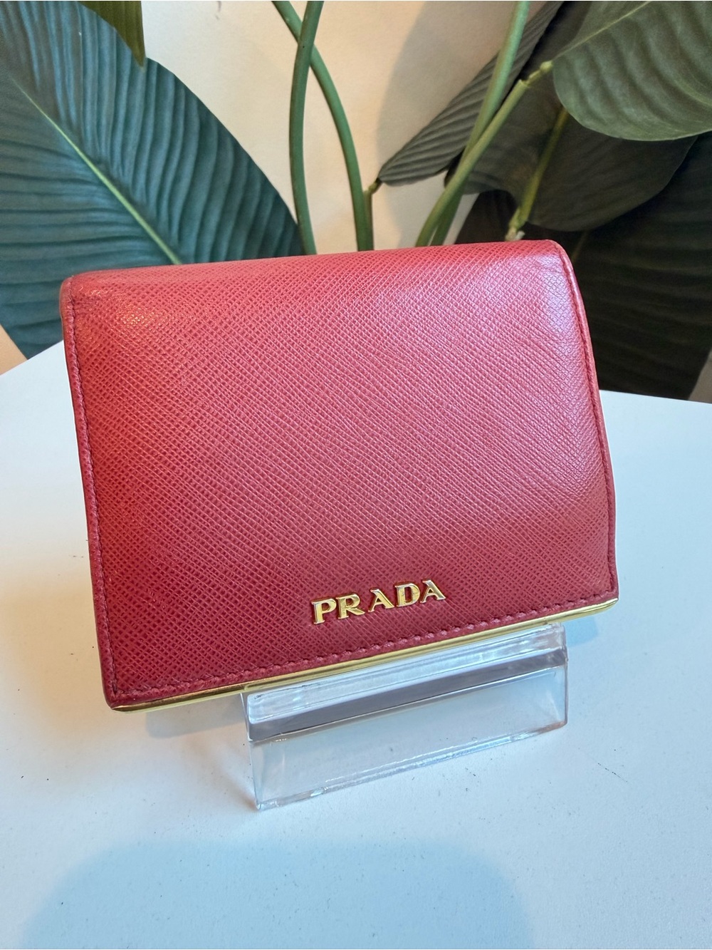 Prada ‘Small Saffiano Leather Wallet’